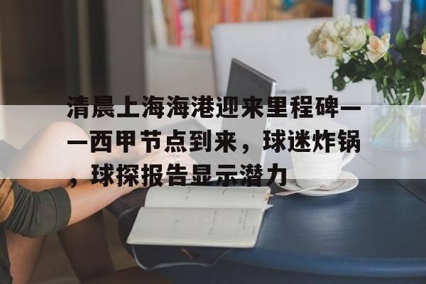 九游体育app-清晨上海海港迎来里程碑——西甲节点到来，球迷炸锅，球探报告显示潜力的简单介绍